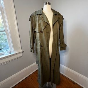 MICHELLE STUART VINTAGE TRENCH COAT